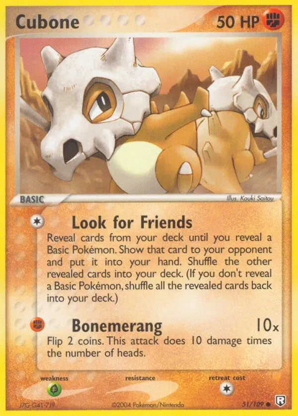 Cubone - Team Rocket Returns