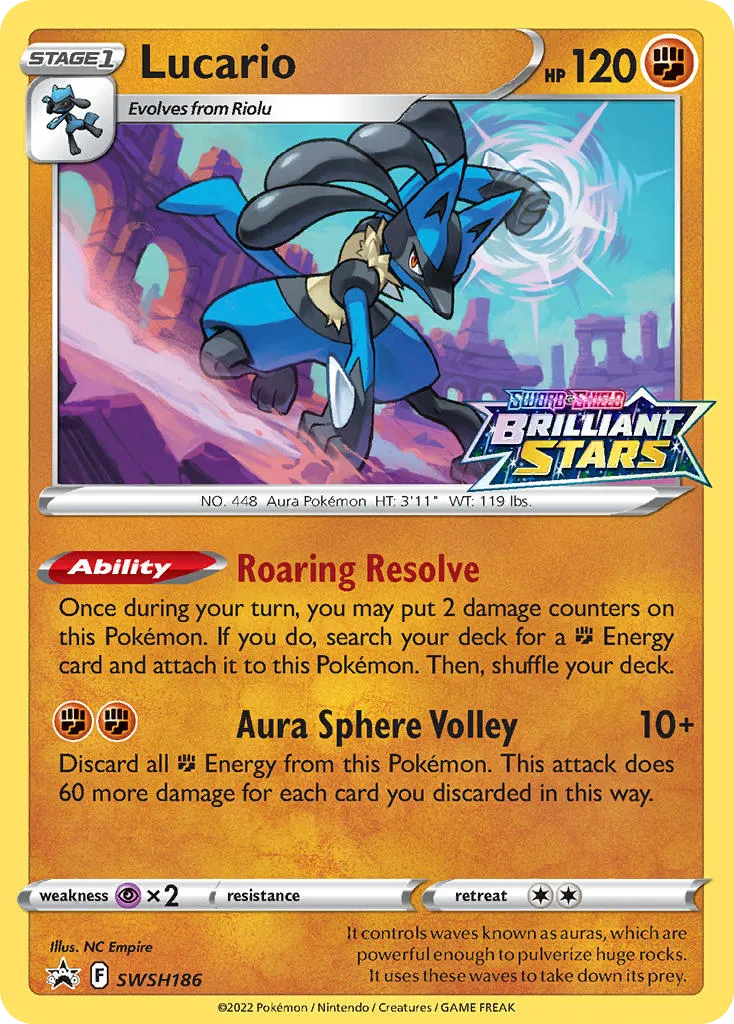 Lucario - SWSH Black Star Promos