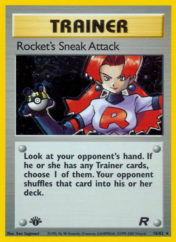 Rocket's Sneak Attack - Team Rocket