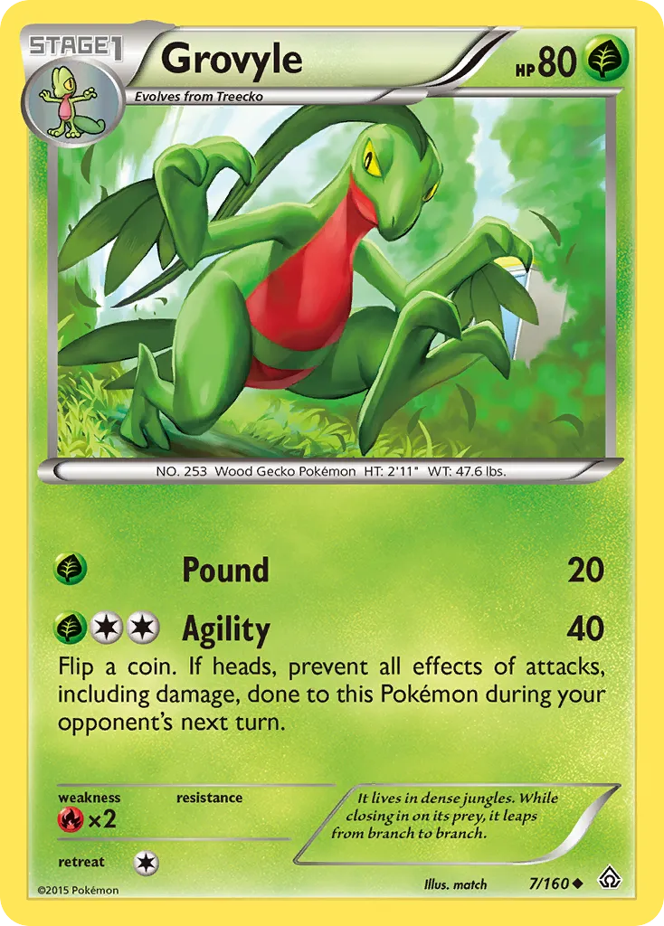 Grovyle - Primal Clash