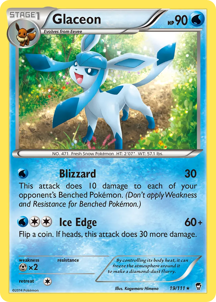Glaceon - Furious Fists