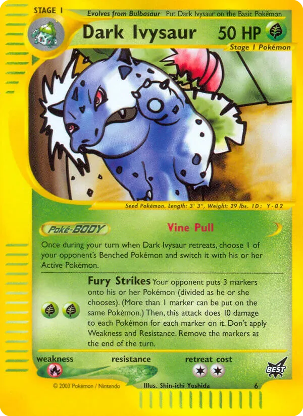 Dark Ivysaur - Best of Game