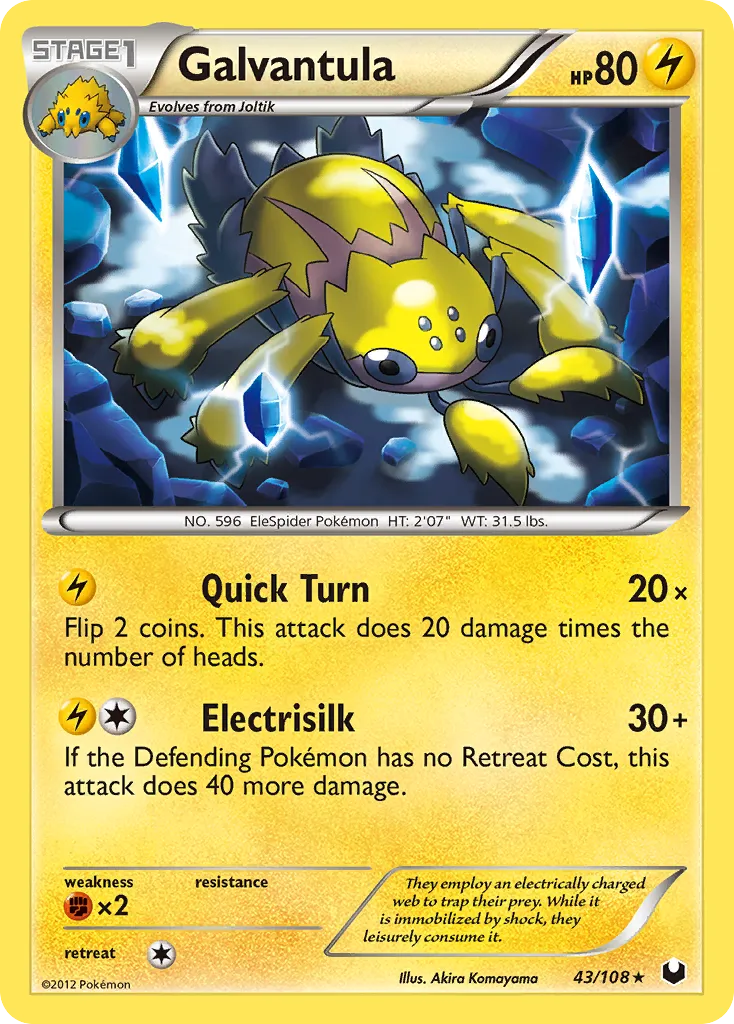 Galvantula - Dark Explorers