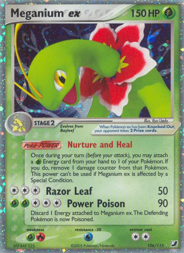 Meganium ex - Unseen Forces