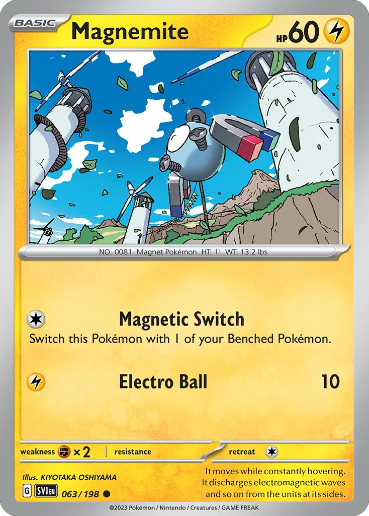 Magnemite - Scarlet & Violet