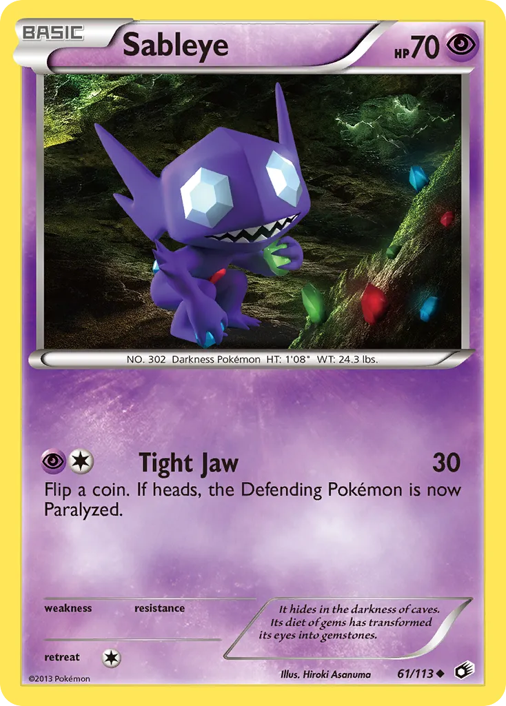 Sableye - Legendary Treasures
