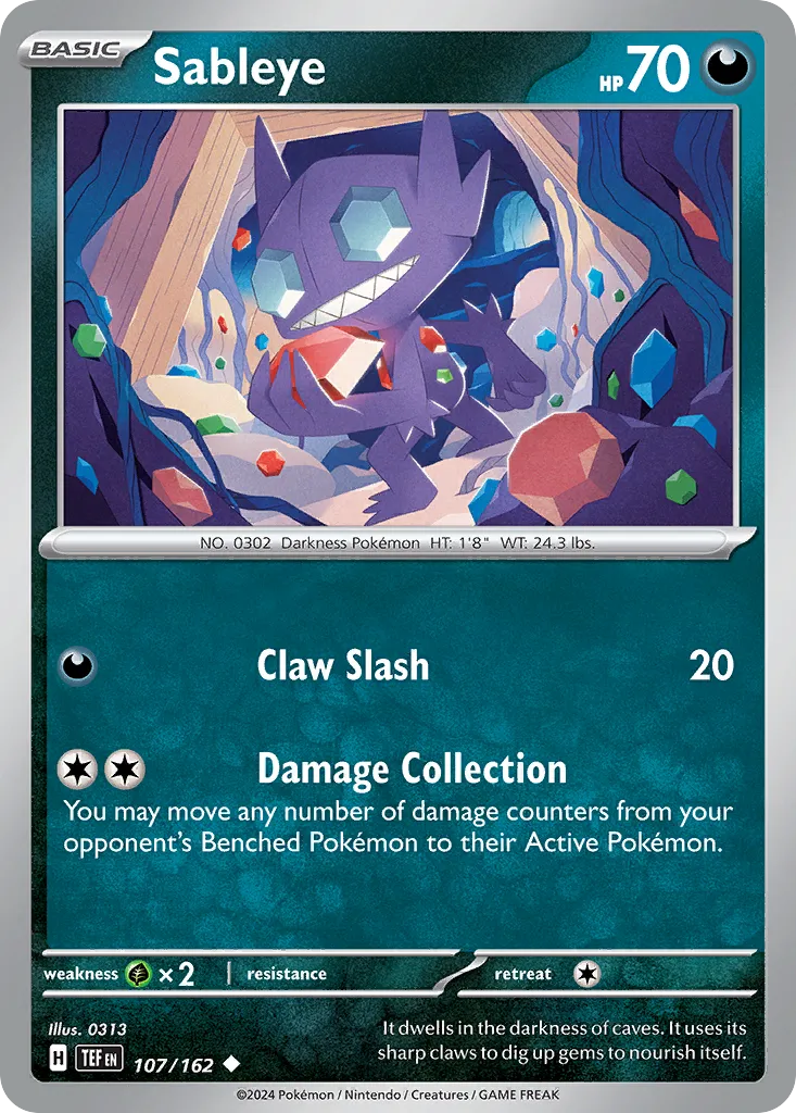 Sableye - Temporal Forces