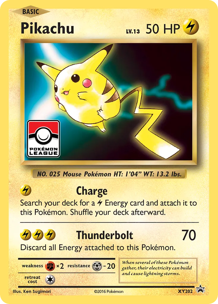 Pikachu - XY Black Star Promos