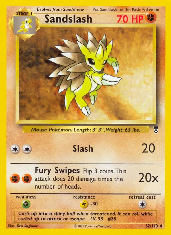 Sandslash - Legendary Collection