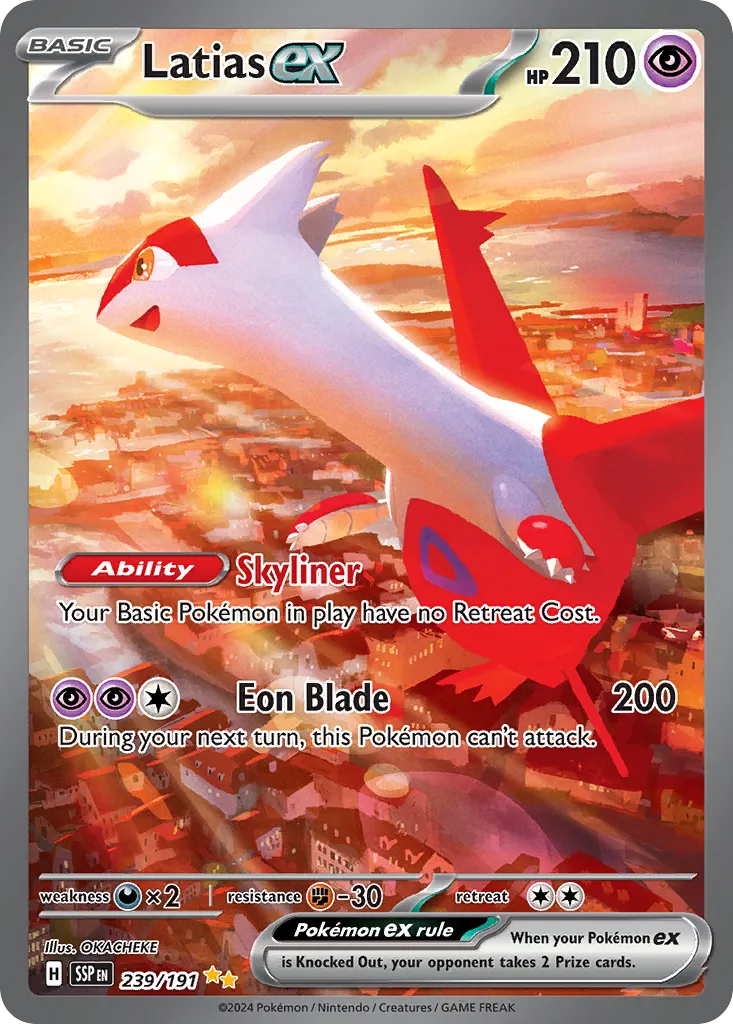 Latias ex - Surging Sparks