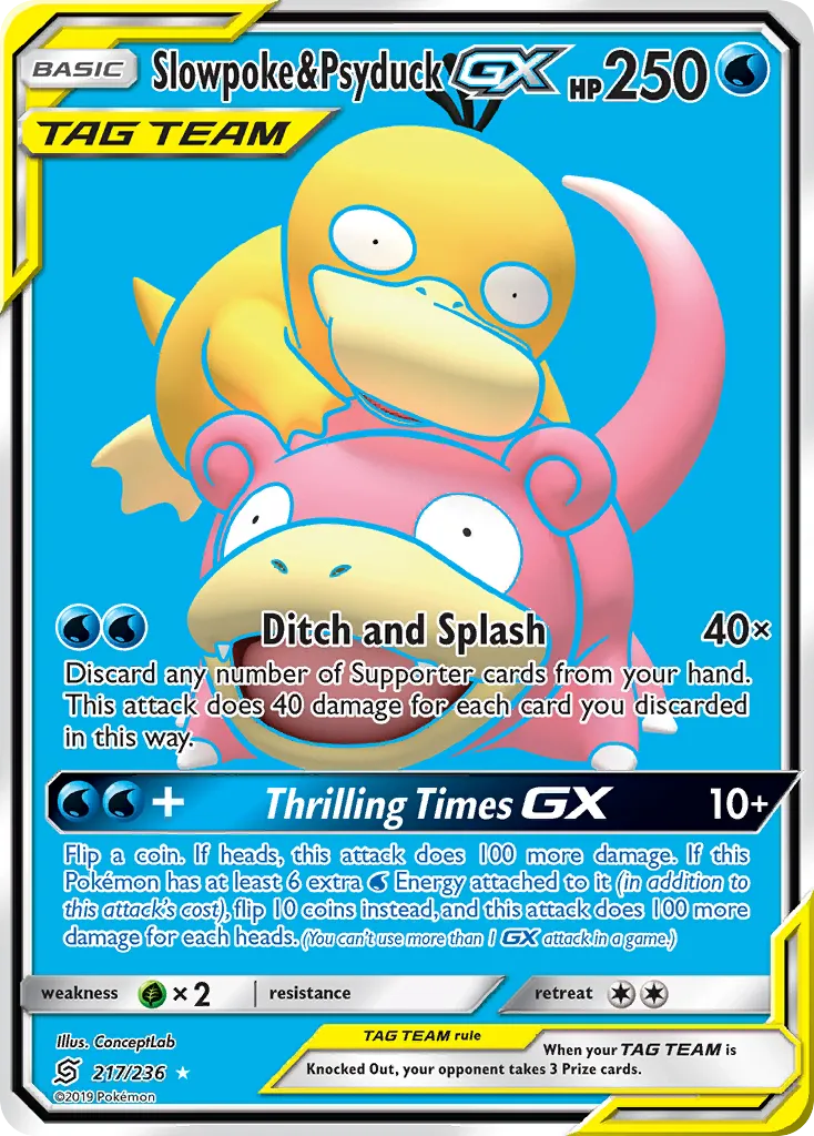 Slowpoke & Psyduck-GX - Unified Minds