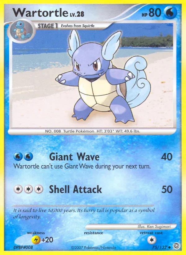 Wartortle - Secret Wonders