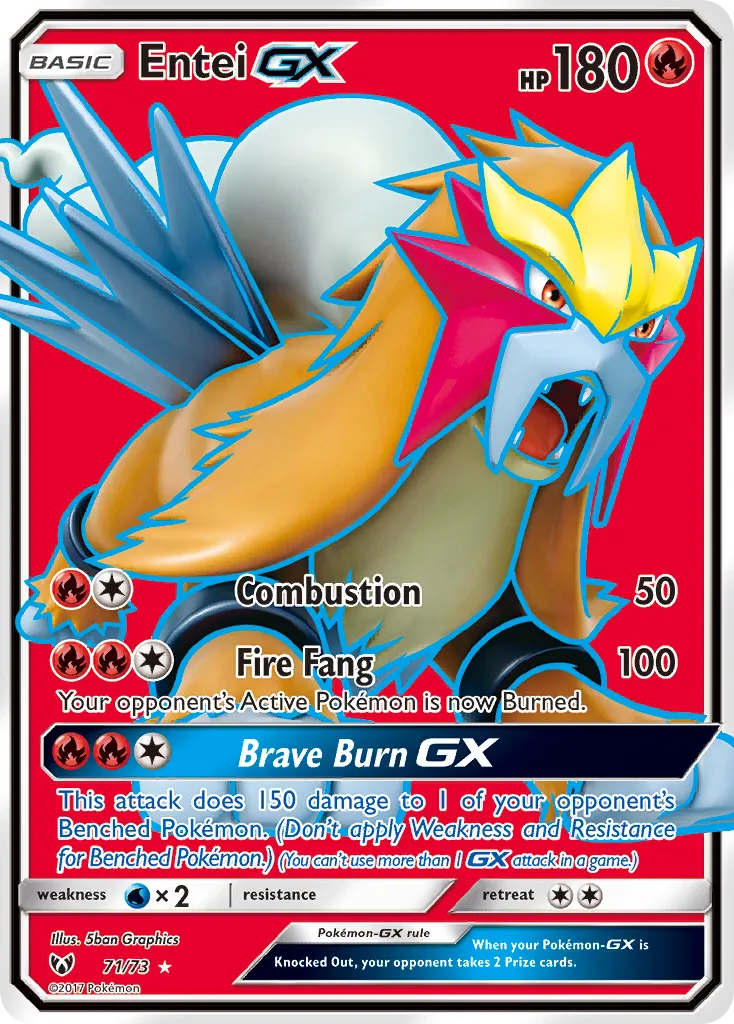 Entei-GX - Shining Legends