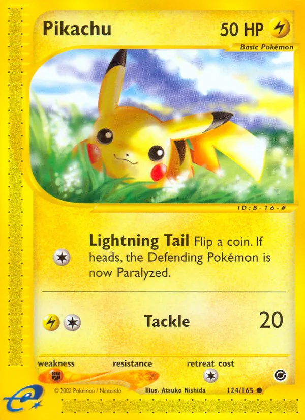 Pikachu - Expedition Base Set