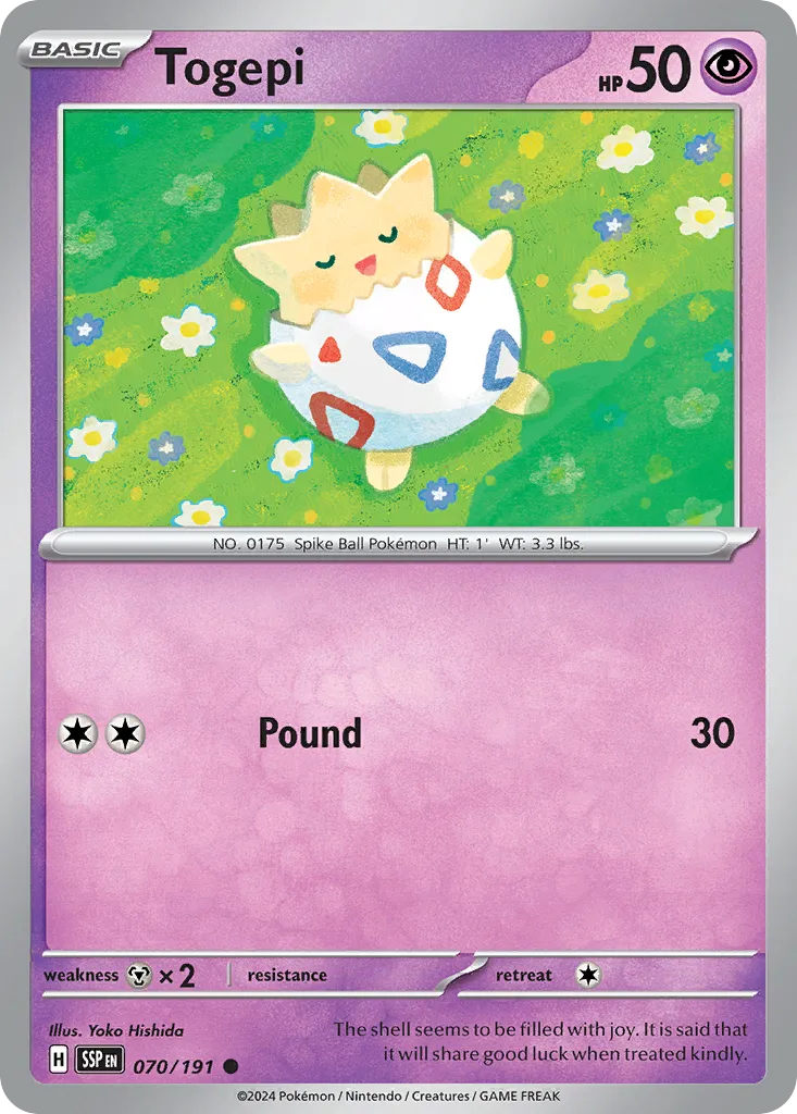 Togepi - Surging Sparks