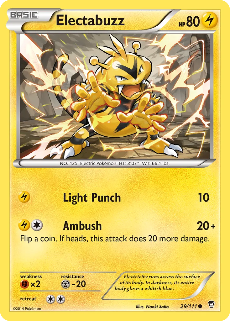 Electabuzz - Furious Fists
