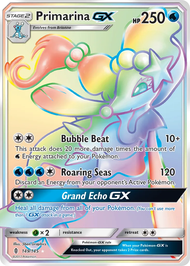 Primarina-GX - Guardians Rising