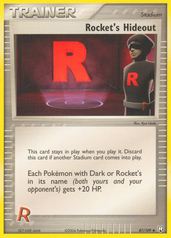 Rocket's Hideout - Team Rocket Returns