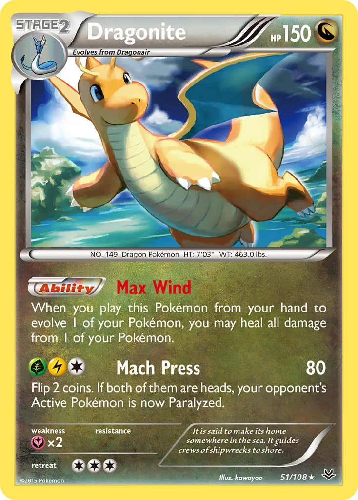 Dragonite - Roaring Skies