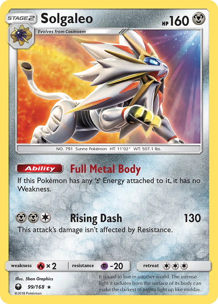 Solgaleo - Celestial Storm
