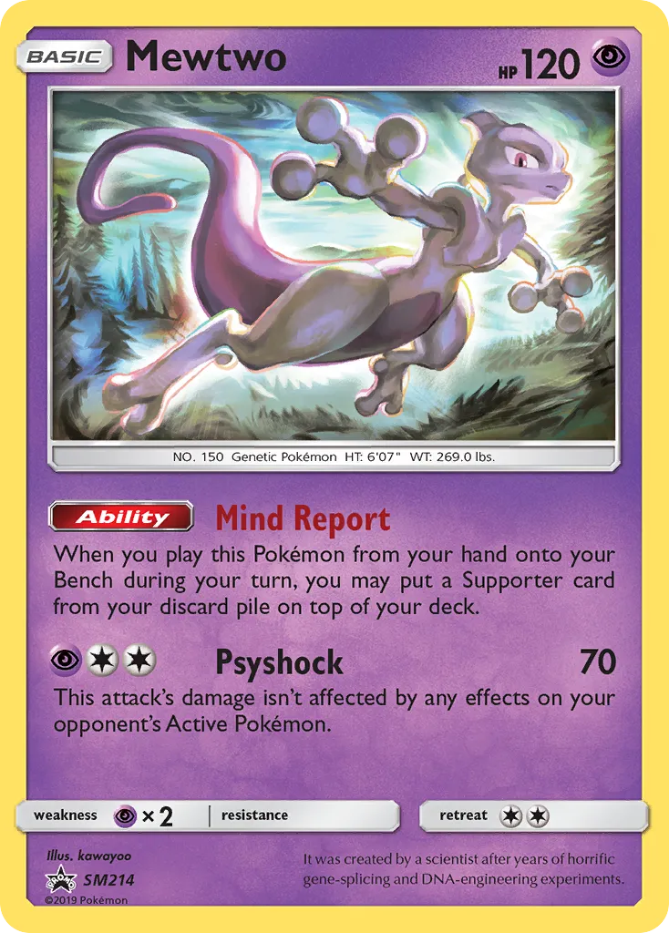 Mewtwo - SM Black Star Promos