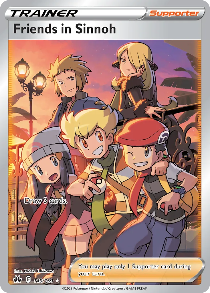 Friends in Sinnoh - Crown Zenith