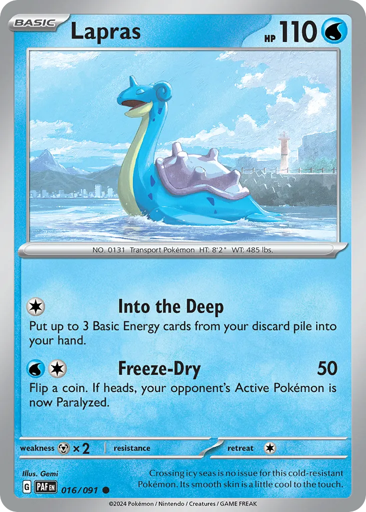 Lapras - Paldean Fates