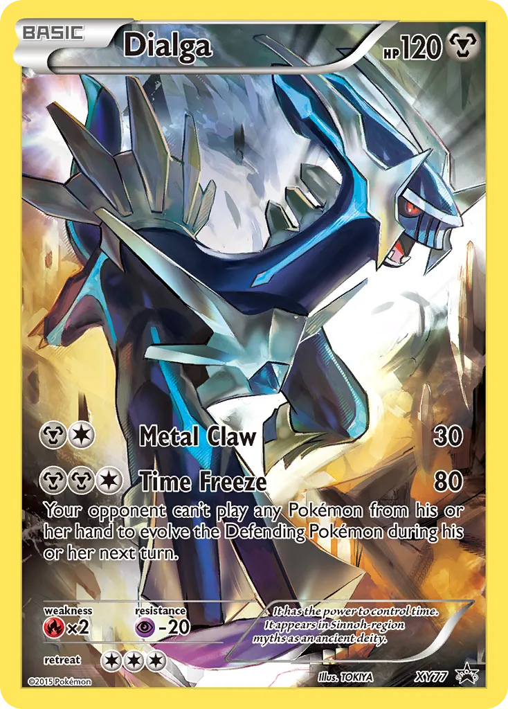 Dialga - XY Black Star Promos
