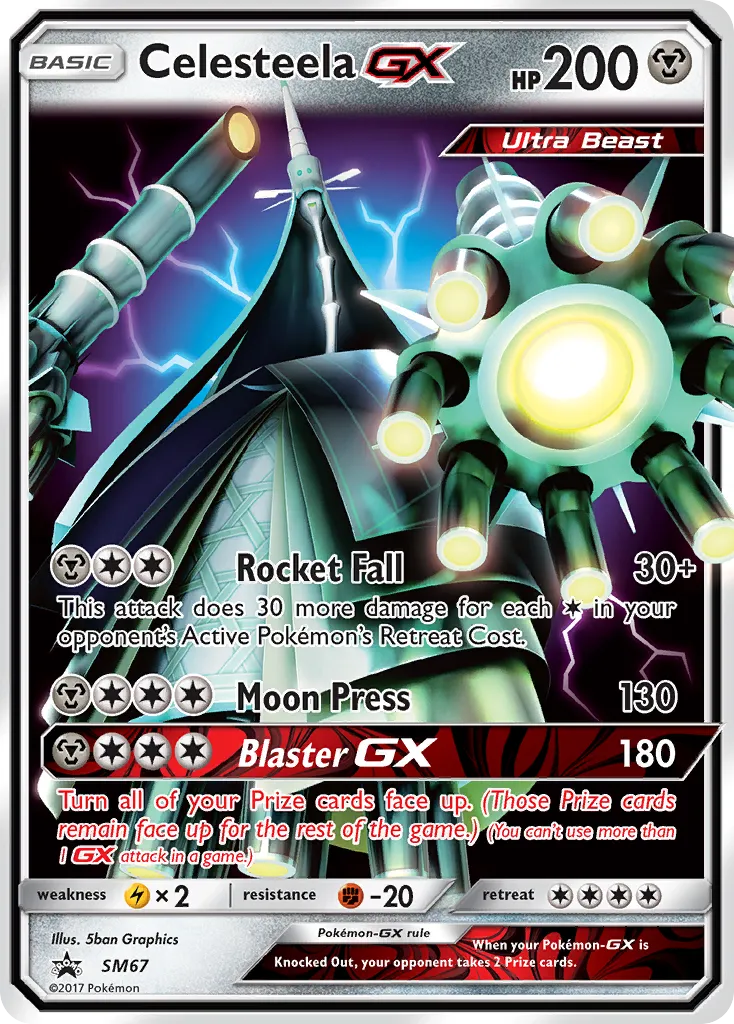Celesteela-GX - SM Black Star Promos