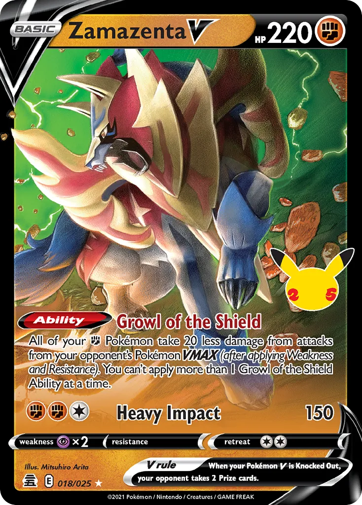 Zamazenta V - Celebrations
