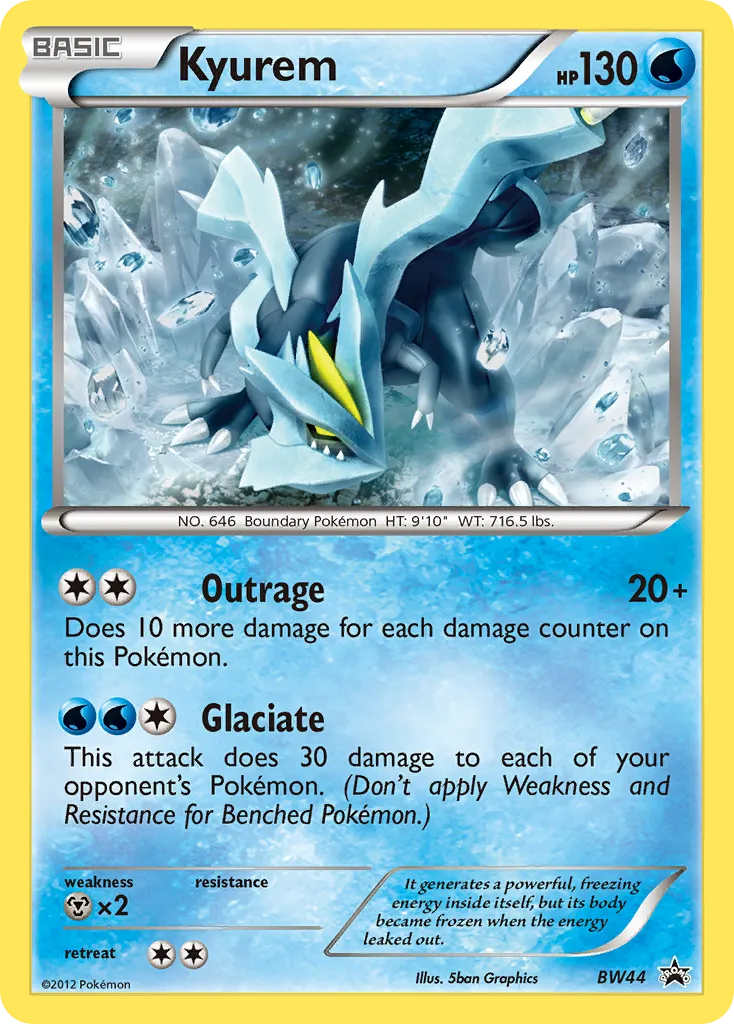 Kyurem - BW Black Star Promos