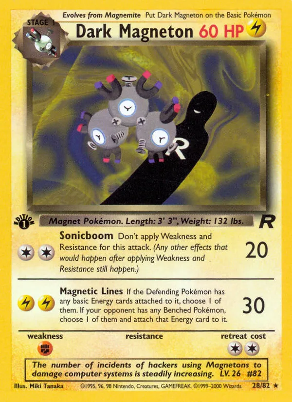Dark Magneton - Team Rocket