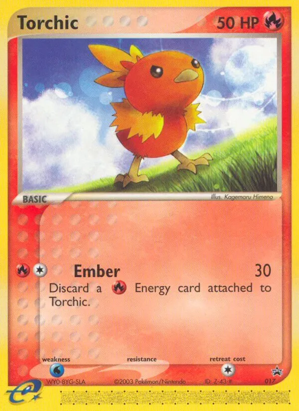 Torchic - Nintendo Black Star Promos