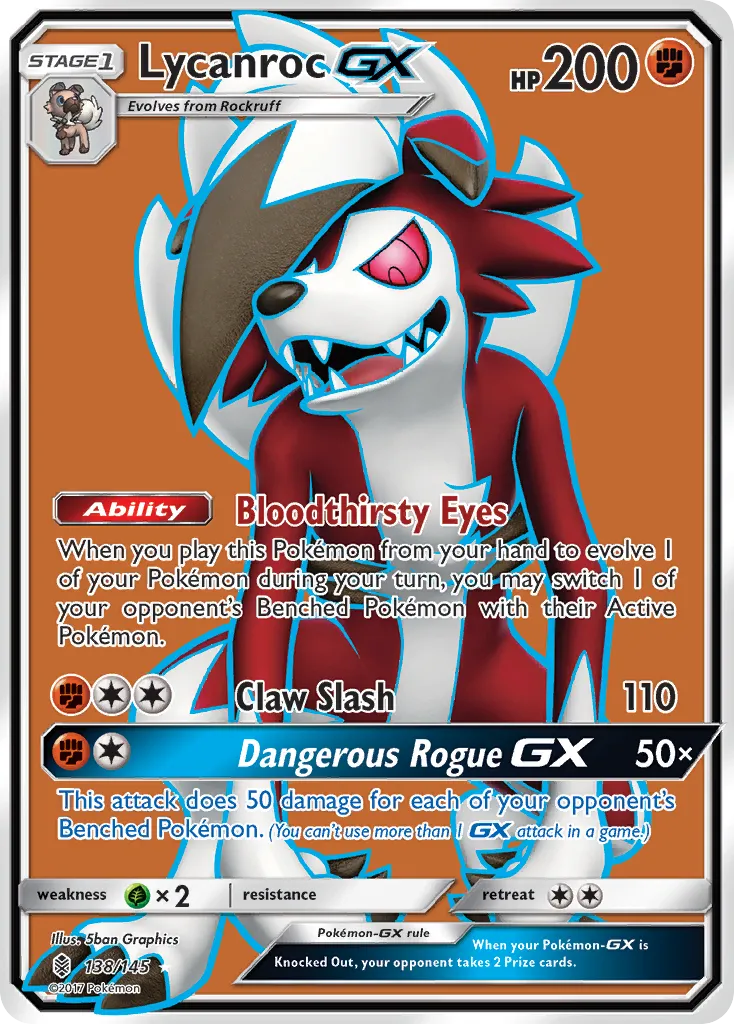 Lycanroc-GX - Guardians Rising