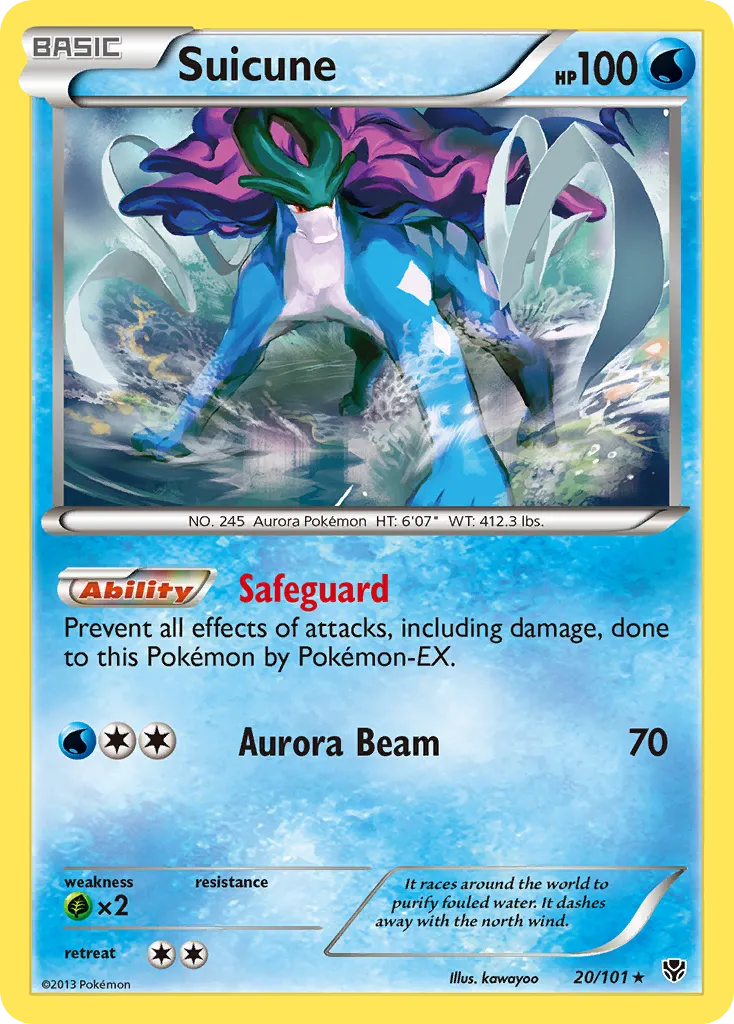 Suicune - Plasma Blast