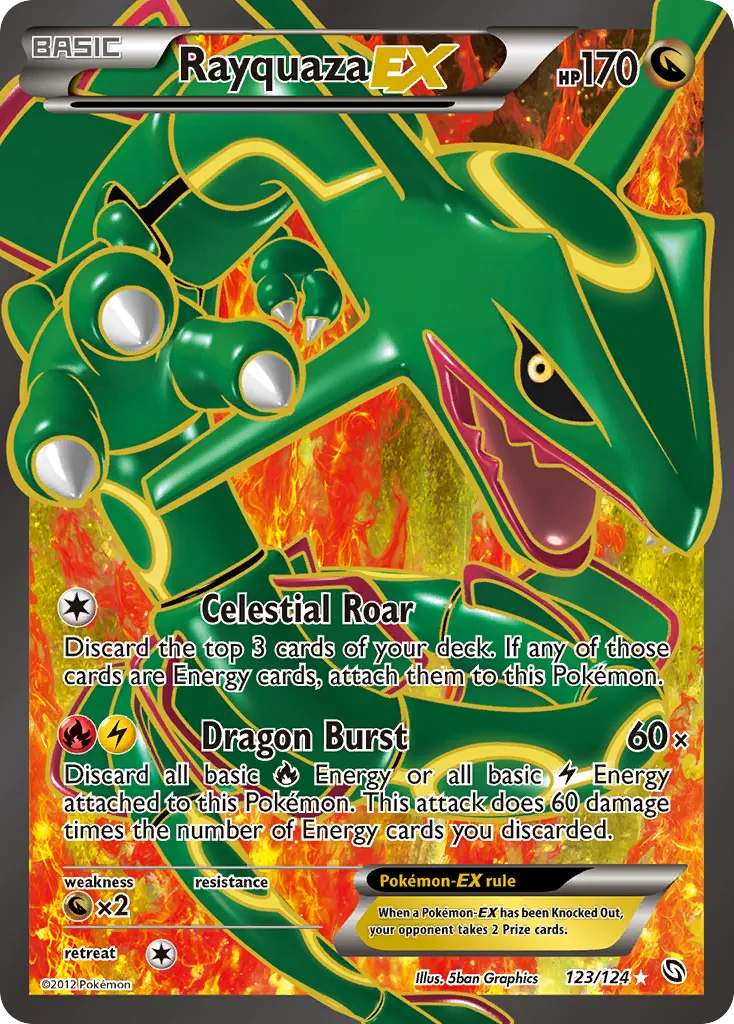 Rayquaza-EX - Dragons Exalted