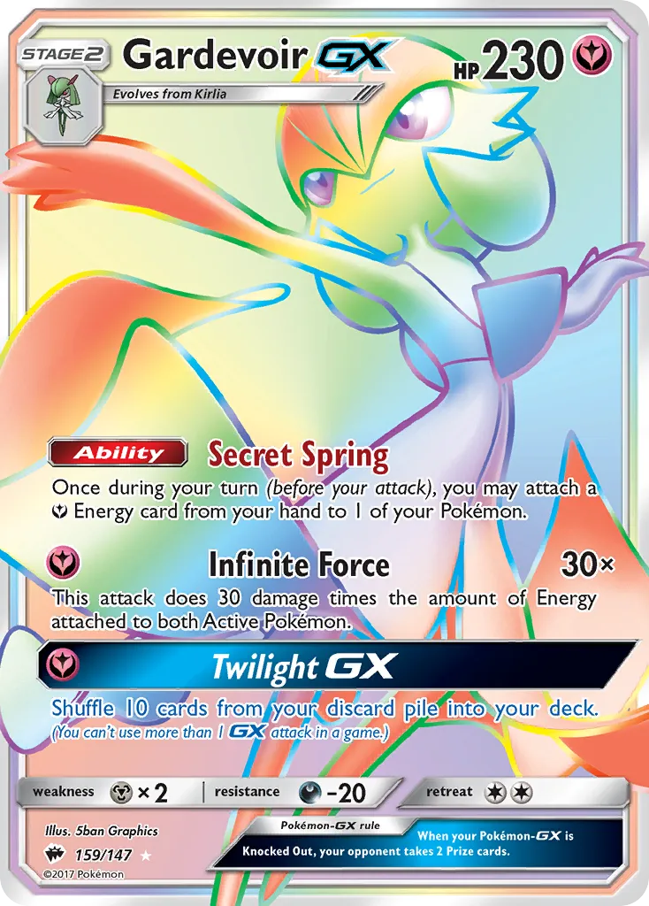 Gardevoir-GX - Burning Shadows