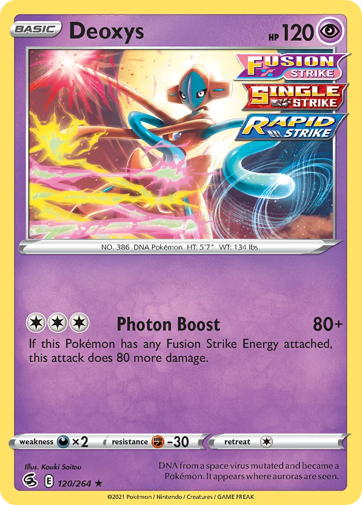 Deoxys - Fusion Strike