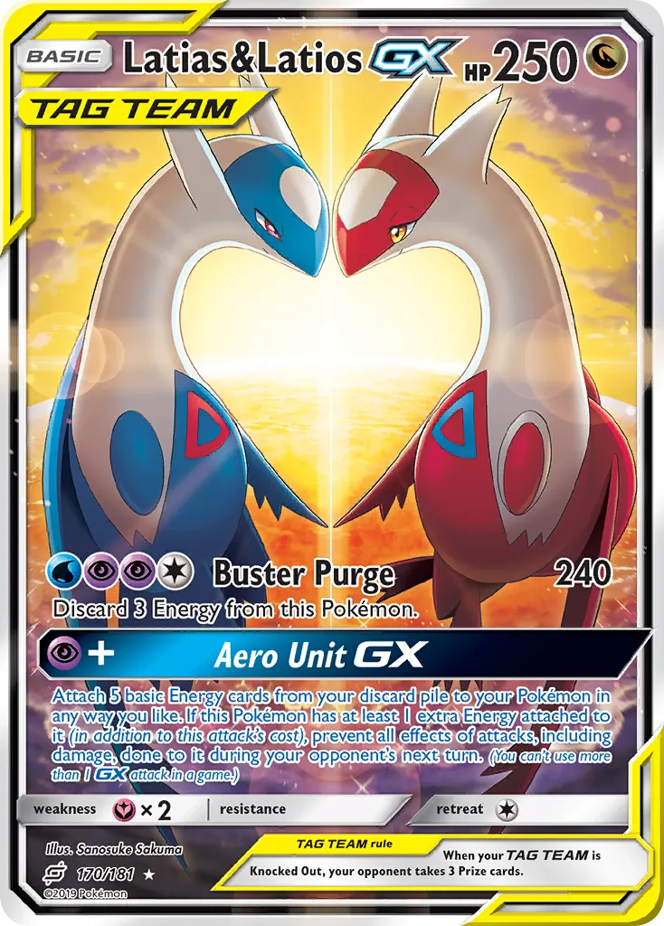 Latias & Latios-GX - Team Up