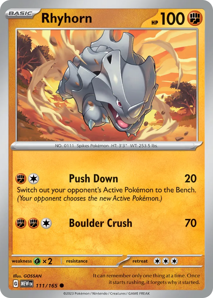 Rhyhorn - 151