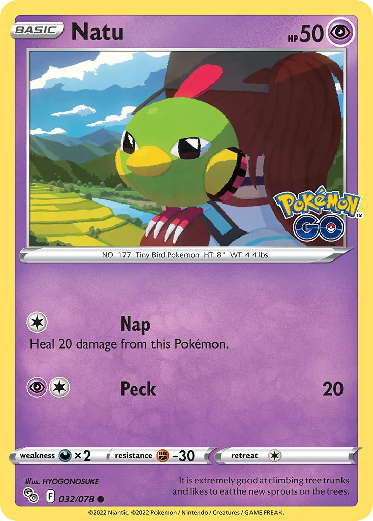 Natu - Pokémon GO