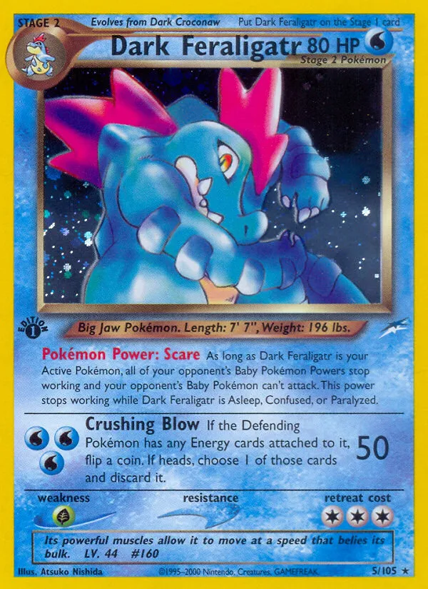 Dark Feraligatr - Neo Destiny