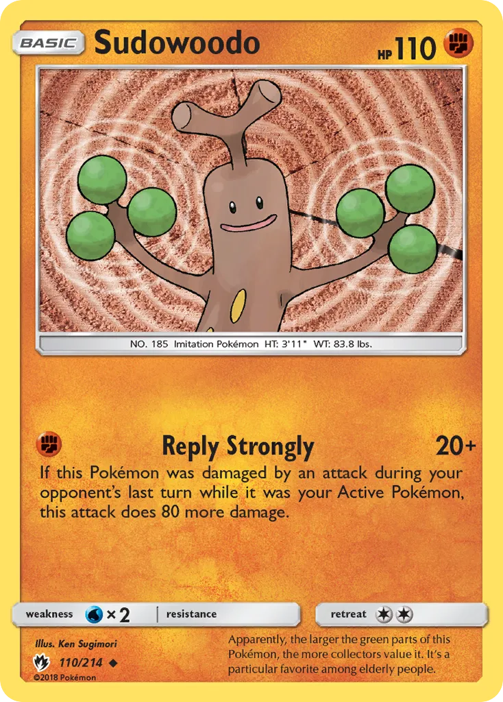Sudowoodo - Lost Thunder