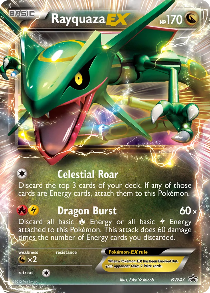 Rayquaza-EX - BW Black Star Promos