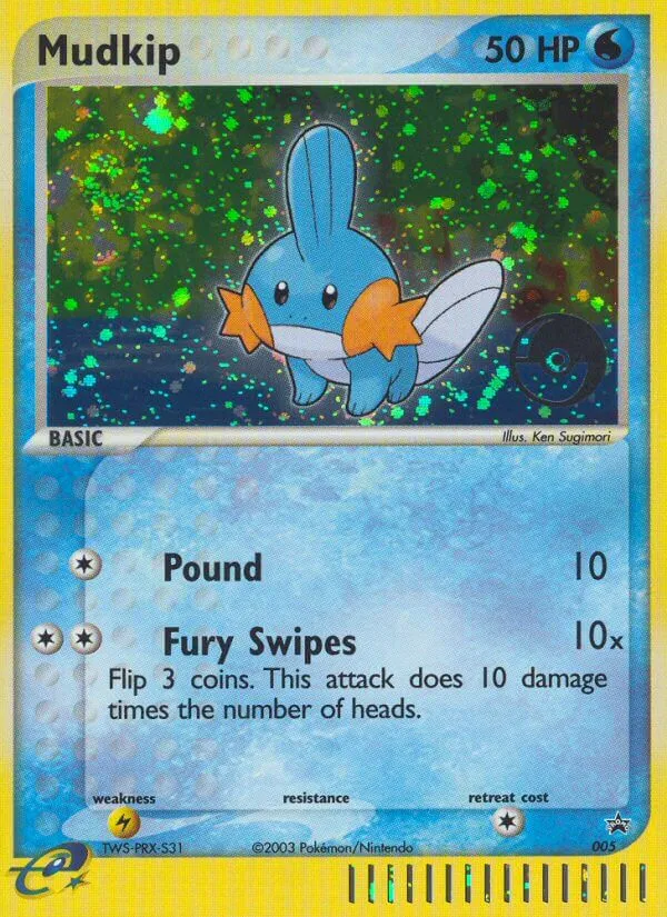Mudkip - Nintendo Black Star Promos
