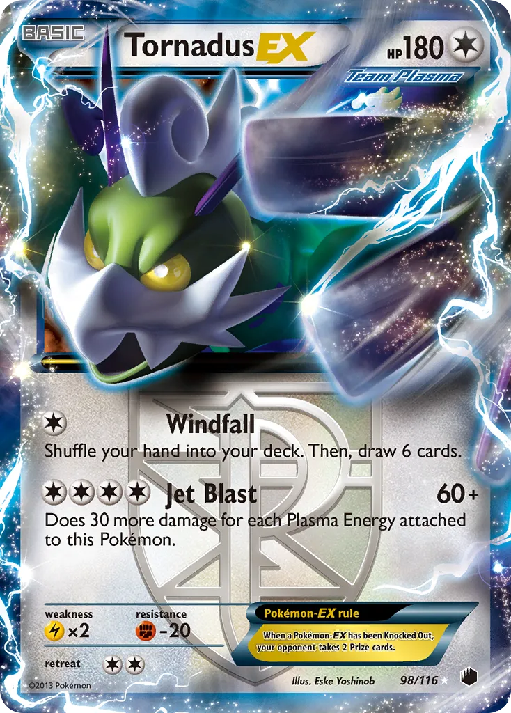 Tornadus-EX - Plasma Freeze