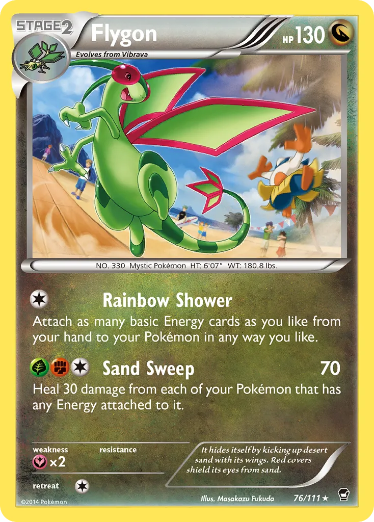 Flygon - Furious Fists