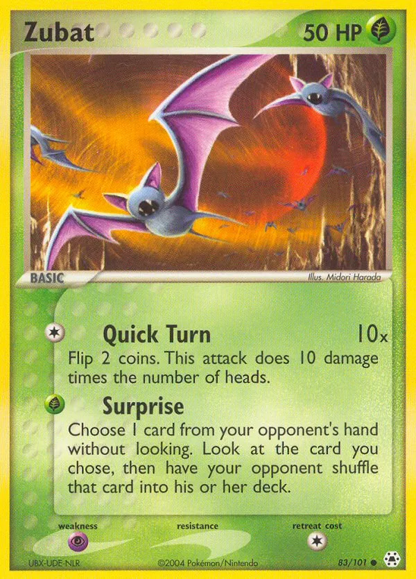 Zubat - Hidden Legends
