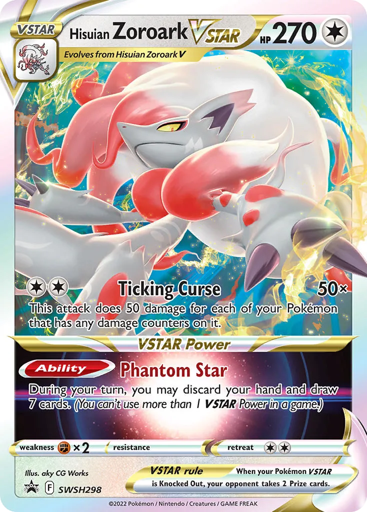 Hisuian Zoroark VSTAR - SWSH Black Star Promos