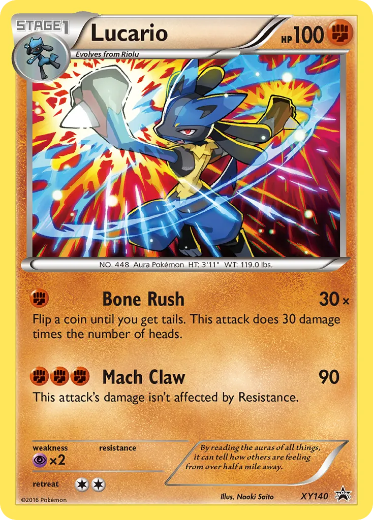 Lucario - XY Black Star Promos